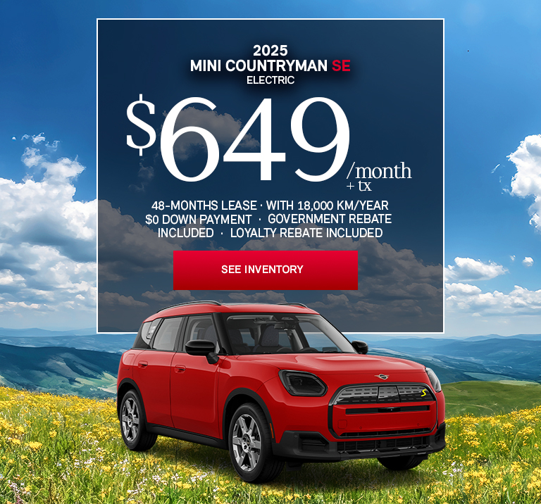 2025 MINI COUNTRYMAN SE ELECTRIC
