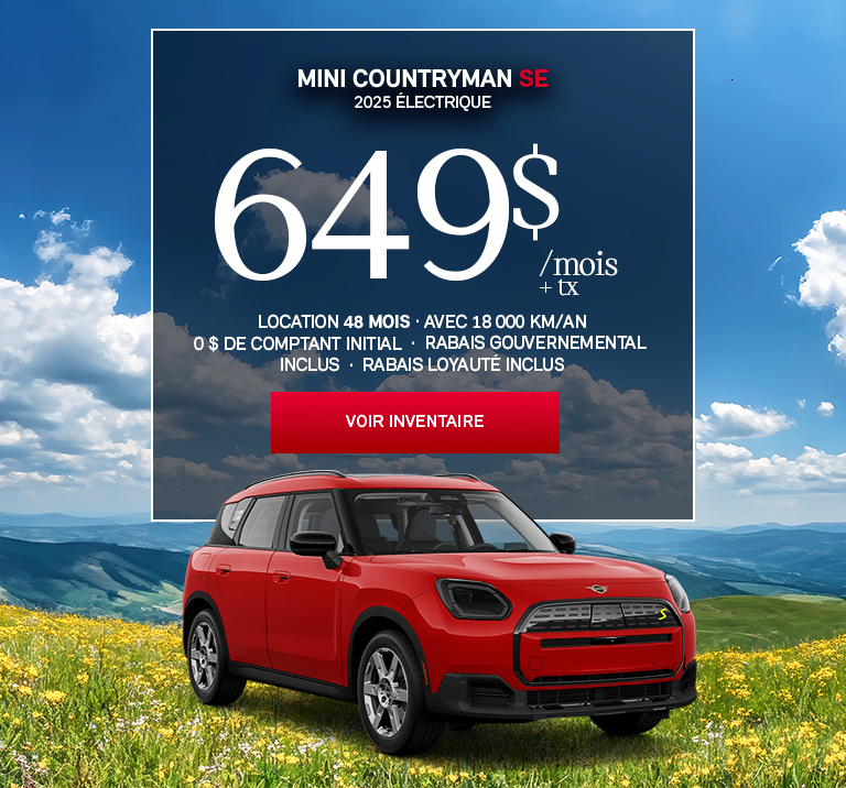 2025 MINI COUNTRYMAN SE ELECTRIC