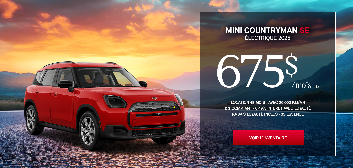 2025 MINI COUNTRYMAN SE ELECTRIC