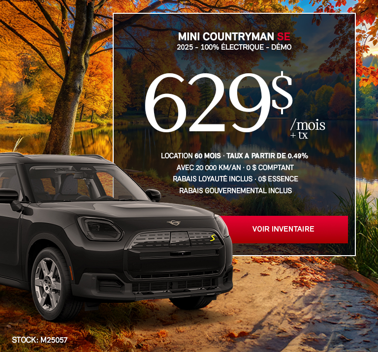 2025 MINI COUNTRYMAN SE ELECTRIC