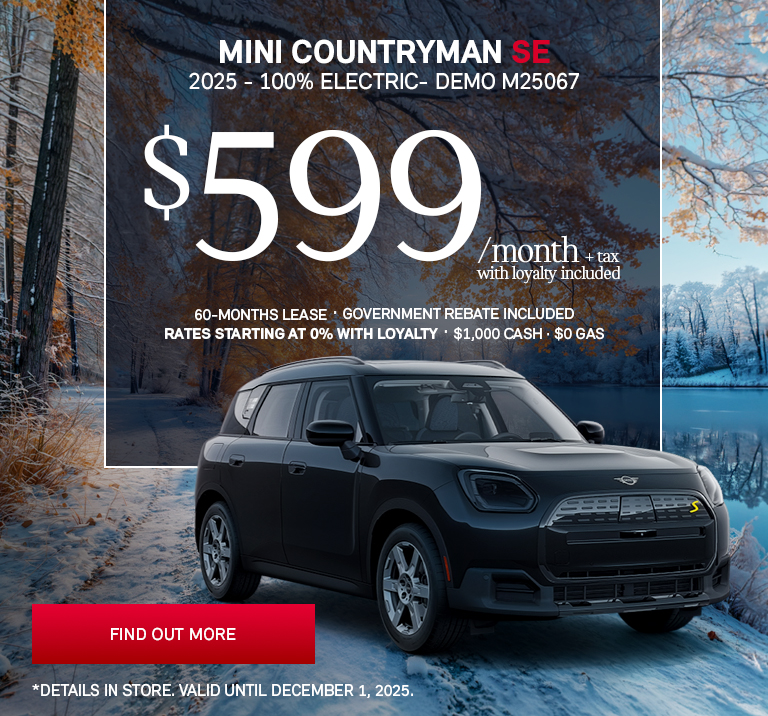 2025 MINI COUNTRYMAN SE ELECTRIC