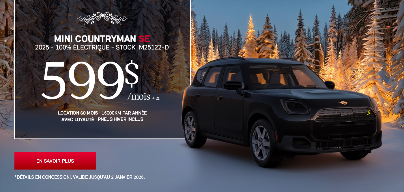 2025 MINI COUNTRYMAN SE ELECTRIC