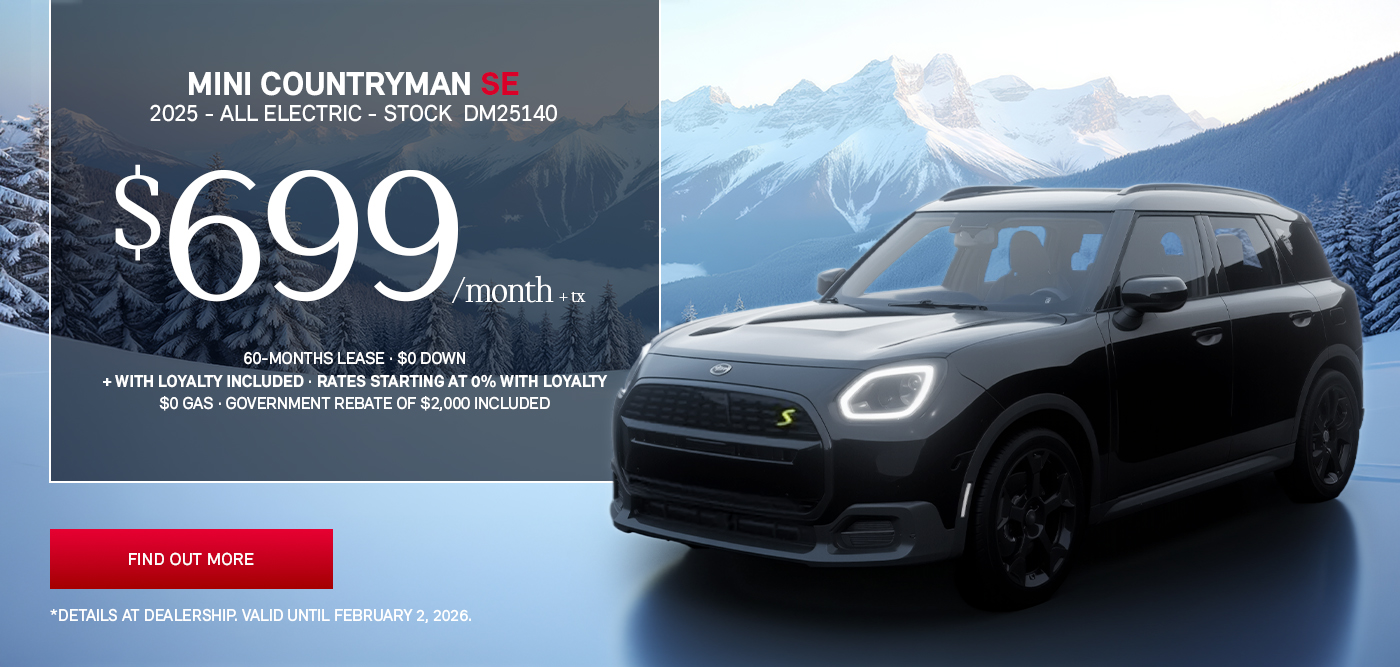 2025 MINI COUNTRYMAN SE ELECTRIC