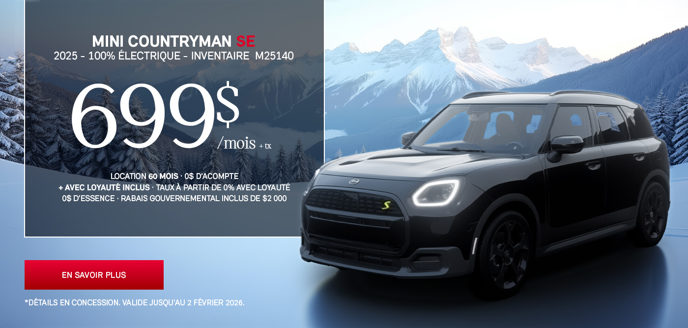 2025 MINI COUNTRYMAN SE ELECTRIC