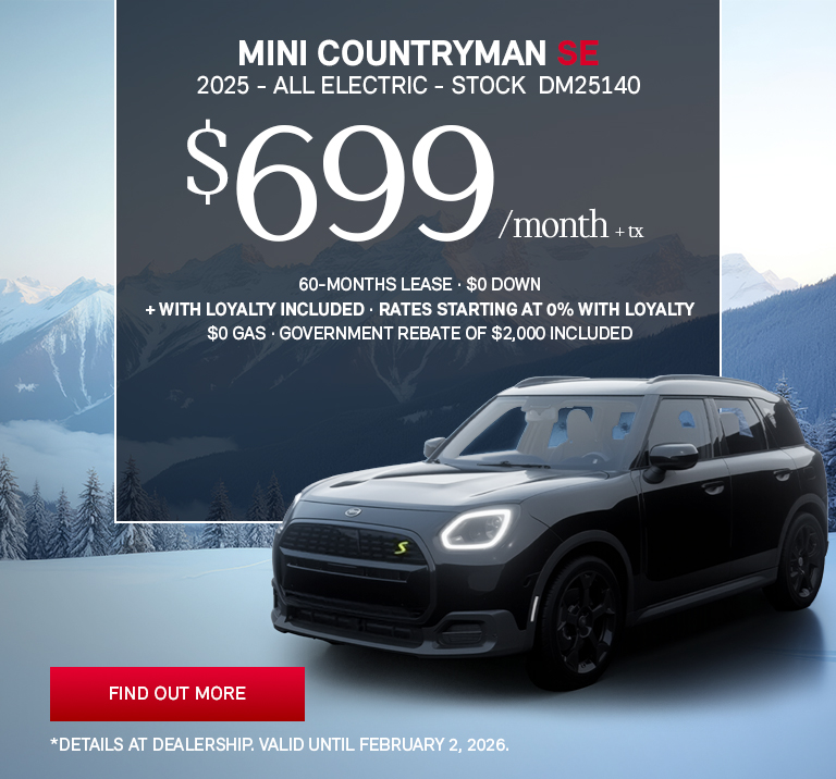 2025 MINI COUNTRYMAN SE ELECTRIC