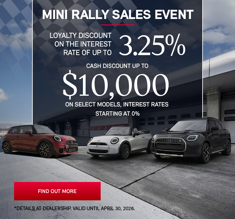 MINI RALLY SALES ENVENT