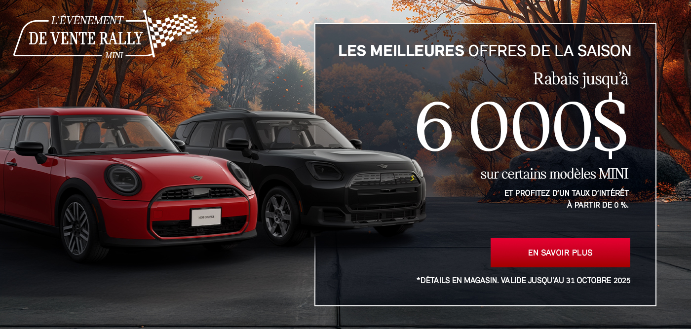 L'événement vente rally