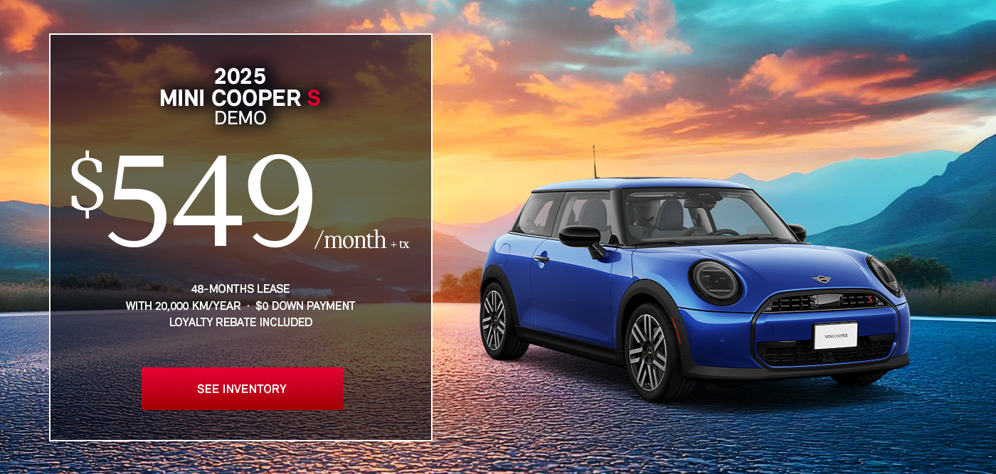 MINI Cooper S Démo 2025