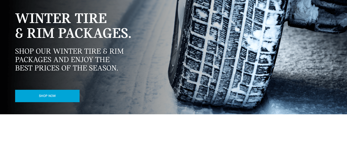 Winter Tire & Rim Packages