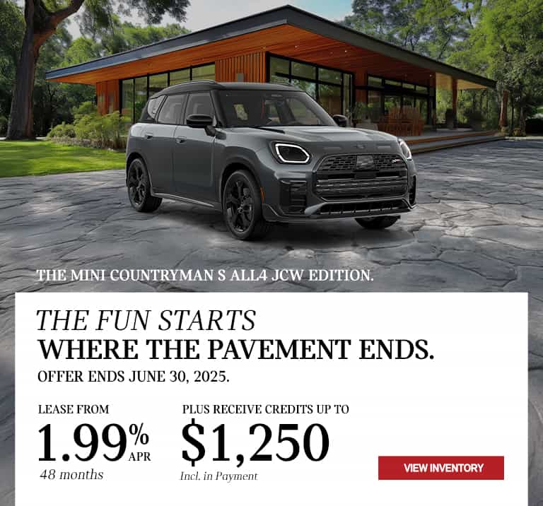 THE MINI COUNTRYMAN S ALL 4 JCW EDITION
