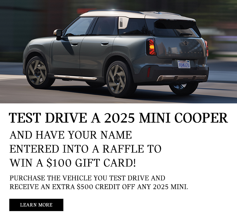 Test Drive a 2025 Mini Cooper