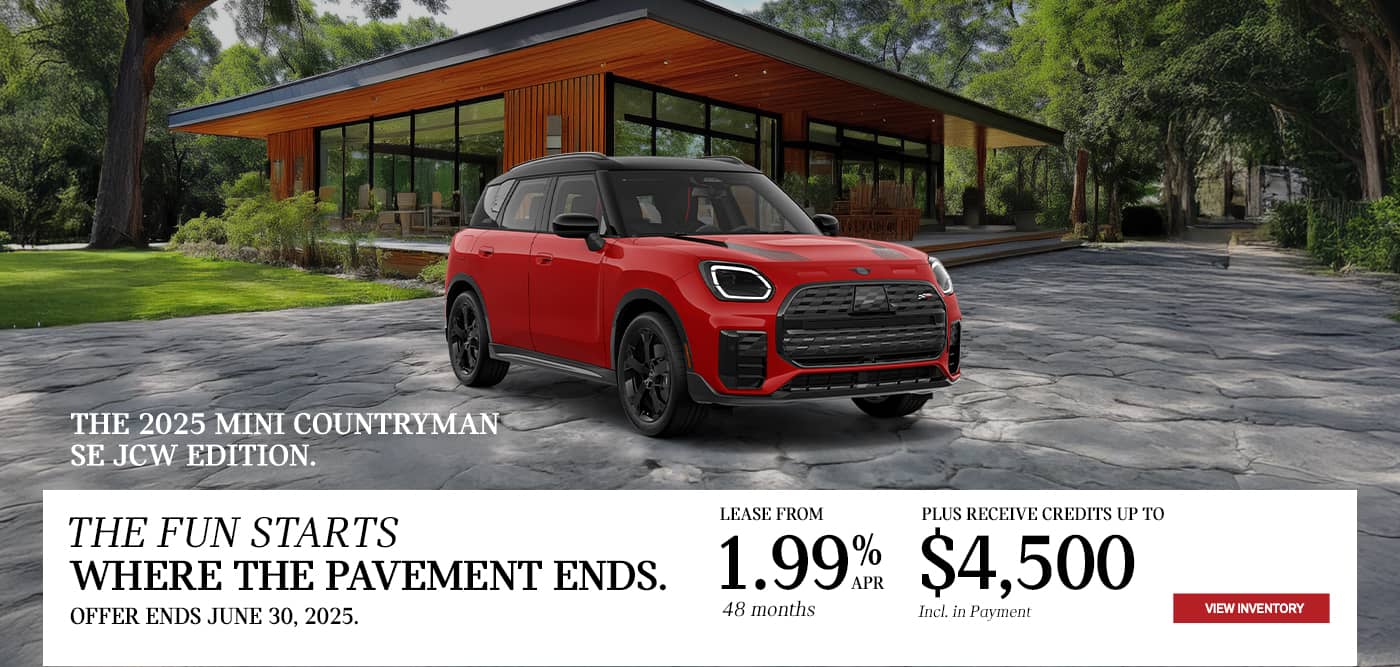 THE MINI COUNTRYMAN SE JCW EDITION