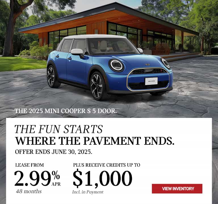 THE 2025 MINI COOPER S 5 DOOR