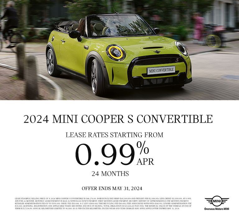 2024 Mini Cooper S Convertible