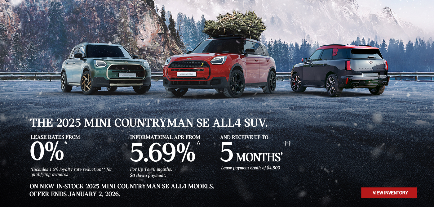 The 2025 Mini Countryman SE All4 SUV