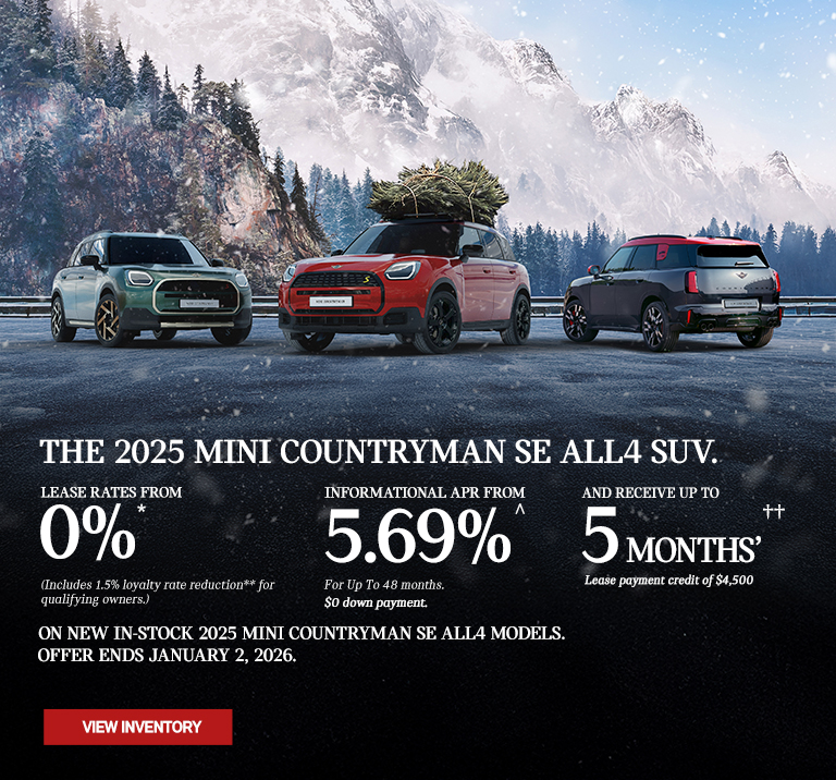 The 2025 Mini Countryman SE All4 SUV