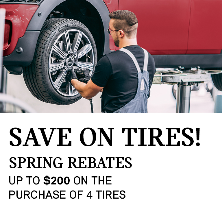 Spring Tire Rebates