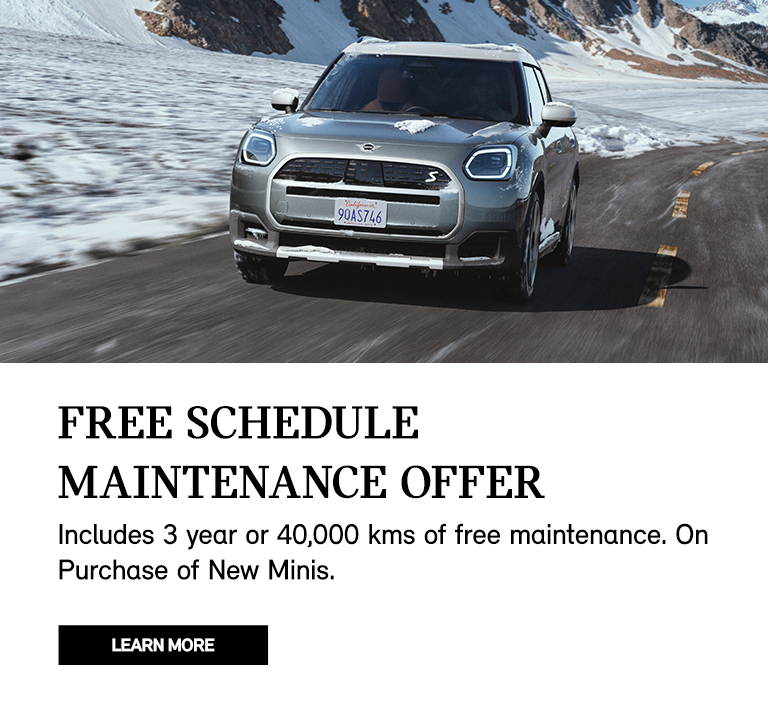 FREE SCHEDULED MAINTENANCE
