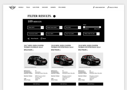 Official Homepage Mini Markham