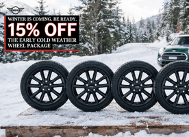 15% off the Early Cold Weather Wheel Package