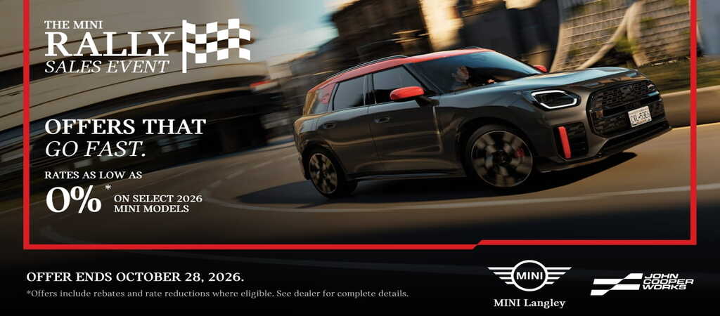 The MINI Rally Sales Event