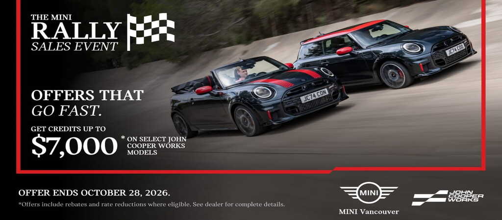 The MINI Rally Sales Event