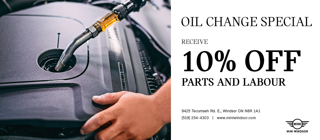 OIL CHANGE SPECIAL