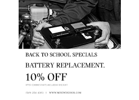 BATTERY REPLACEMENT