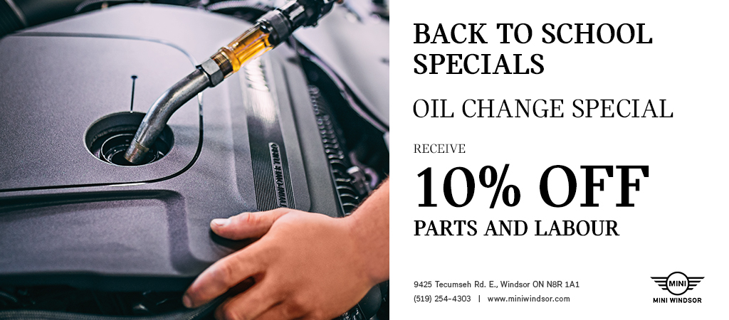 OIL CHANGE SPECIAL