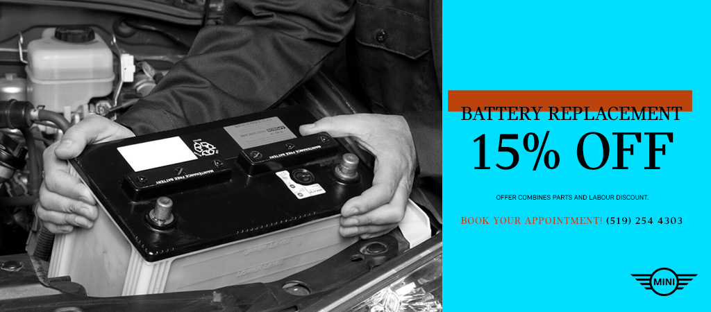 Battery Replacement 15% Off