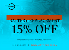 Battery Replacement 15% Off