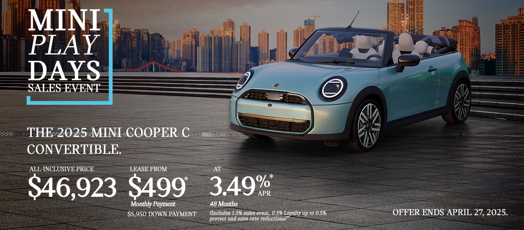 The 2025 Mini Cooper C Convertible