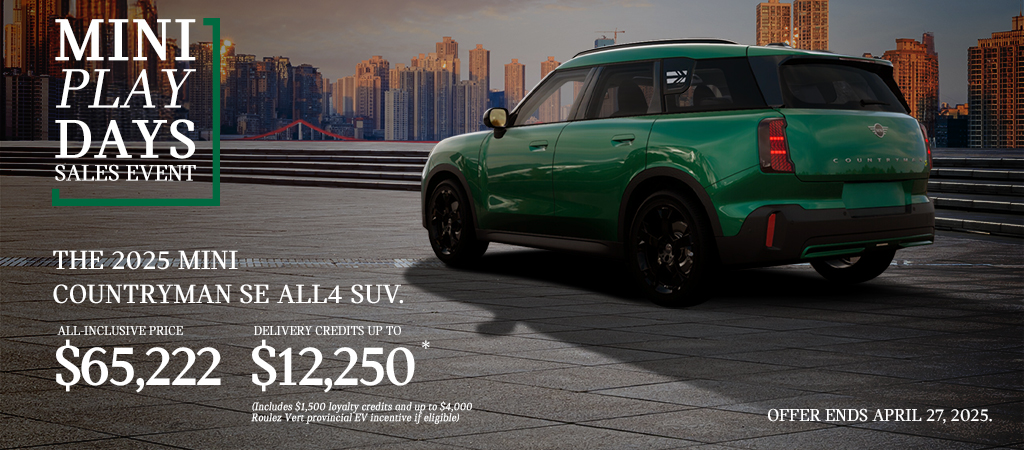 The 2025 Mini Countryman SE All4 SUV