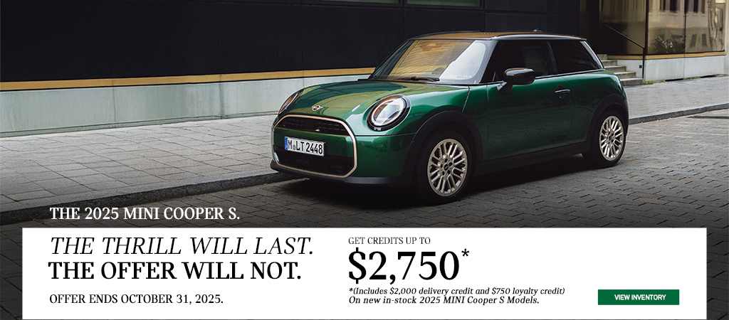 The 2025 Mini Cooper S