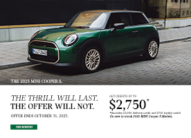 The 2025 Mini Cooper S