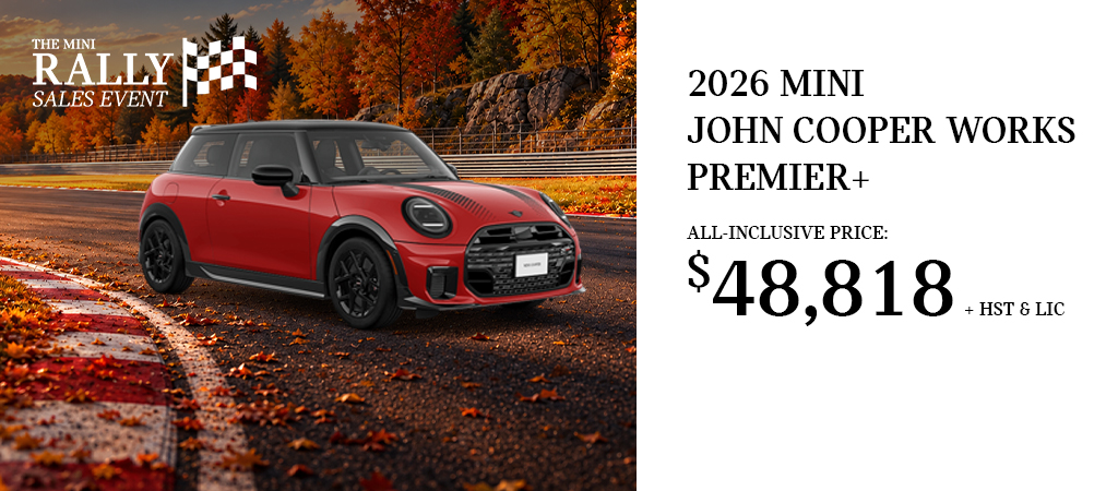 2026 MINI JOHN COOPER WORKS PREMIER+