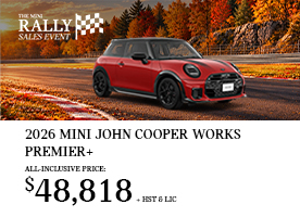 2026 MINI JOHN COOPER WORKS PREMIER+