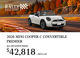 2026 MINI COOPER C CONVERTIBLE PREMIER