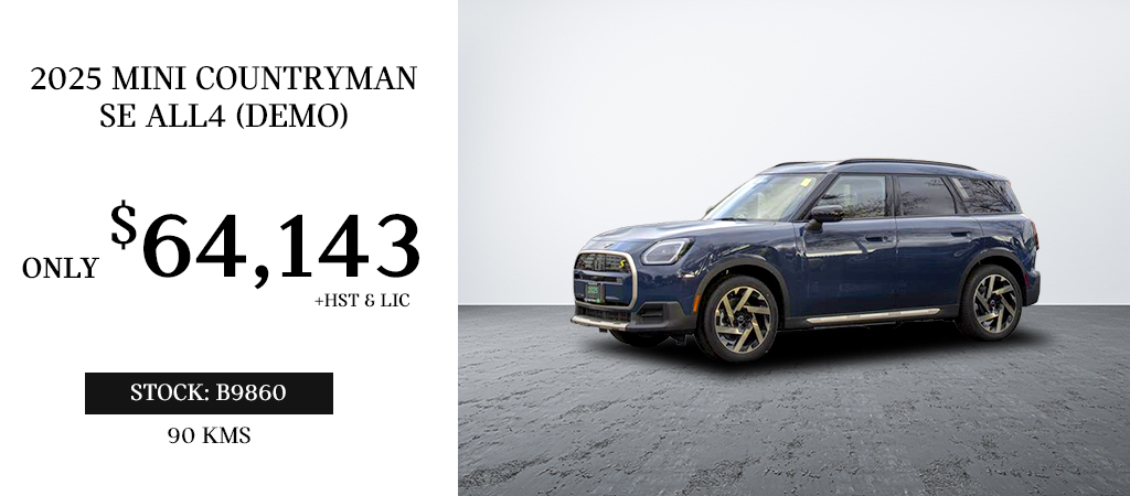 2025 MINI COUNTRYMAN SE ALL4 (DEMO)