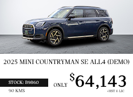 2025 MINI COUNTRYMAN SE ALL4 (DEMO)