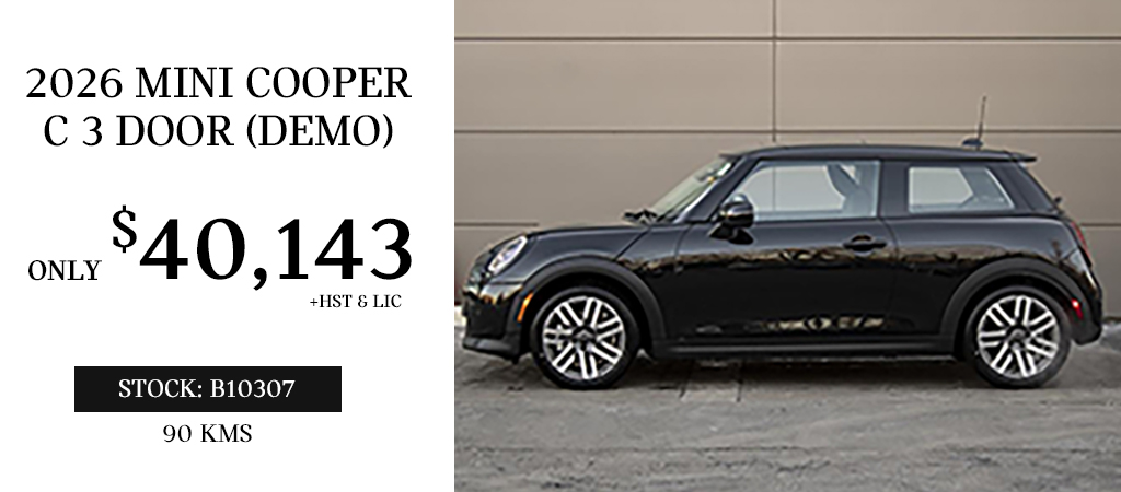 2026 MINI COOPER C 3 DOOR (DEMO)