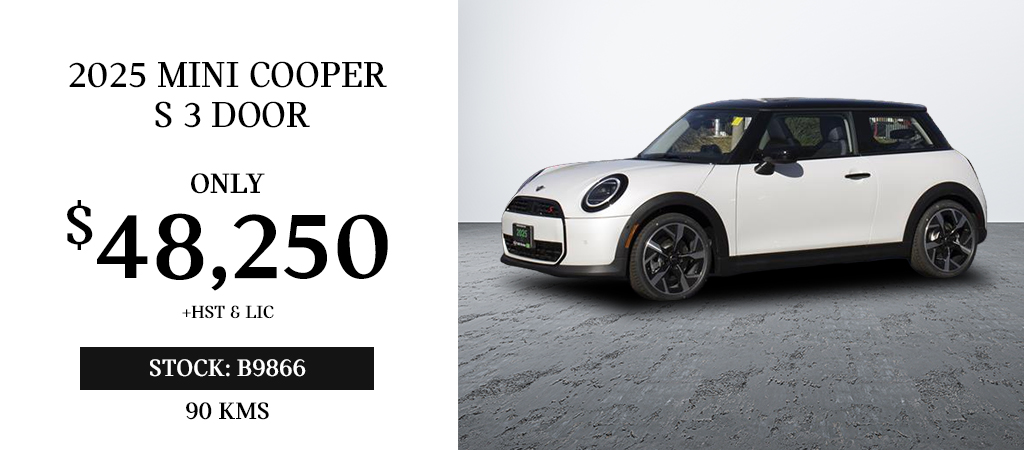 2025 MINT COOPER S 3 DOOR