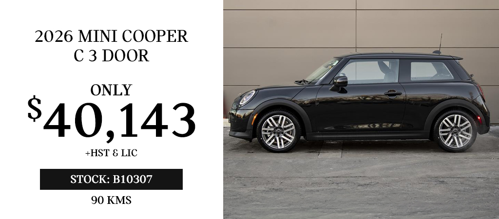 2026 MINI COOPER C 3 DOOR