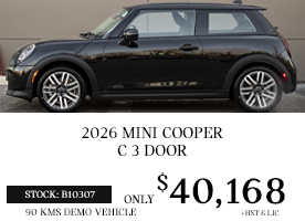 2026 MINI COOPER C 3 DOOR
