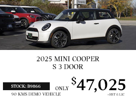 2025 MINI COOPER S 3 DOOR