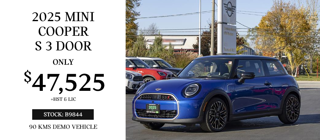 2025 MINI COOPER S 3 DOOR
