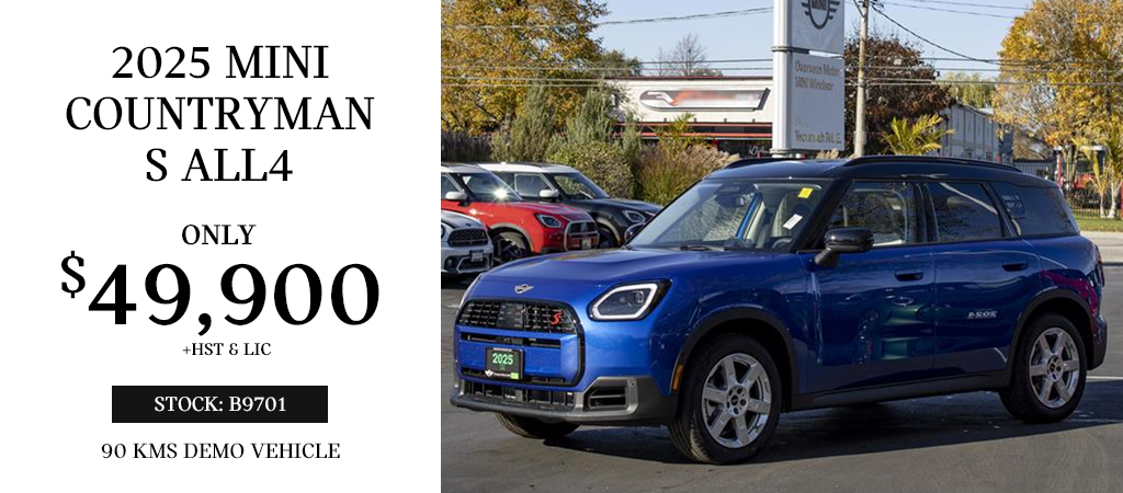 2025 MINI COUNTRYMAN S ALL4
