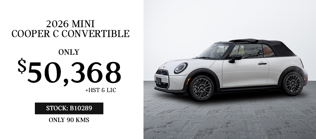 2026 MINI COOPER C CONVERTIBLE