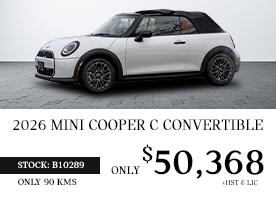 2026 MINI COOPER C CONVERTIBLE