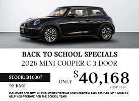 2026 MINI COOPER C 3 DOOR